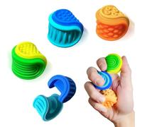 Echehi Pelotas Sensoriales de Texturas, Pack de 3 Juguetes Antiestres para Adultos y Niños, Fidget Toys para Ansiedad, TDAH, Autismo, Juguetes de Relajación para Manos Inquietas