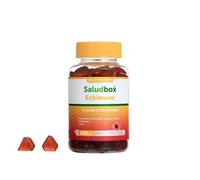 Echimuno 60 Gummies, con Vitamina C, Zinc y extractos de Saúco, Equinácea y Própolio | Ayuda a tus defensas | Para Hombres y Mujeres | Vegano, Sin Gluten, Sin Lactosa | SaludBox