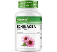 Echinacea 500 mg - 365 comprimidos veganos - Extracto natural de equinácea 10:1 - Alta dosis - Sin aditivos indeseables - Vegano