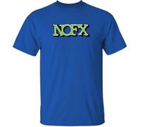 ECHJCG BitTeeClo NOFX Band Logo Hardcore Rancid Band Mens T-Tshirts Camisetas y Tops(Large)