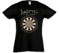 ECHJCG Darts Target & Arrows Sport Logo Kids Girls Children T-Tshirts Camisetas y Tops Black(Large)