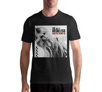 ECHJCG Das Pretty Reckless Sports Herren Tops Kurzarm T-Tshirts Camisetas y Tops Schwarzes T-Tshirts Camisetas y Tops(XX-Large)