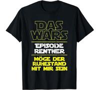 ECHJCG Das Wars - Rentner 2023 Rente Ruhestand T-Tshirts Camisetas y topsBlack(XX-Large)