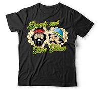 ECHJCG Dave's Not Here Man T Tshirts Camisetas y Tops Unisex Cheech and Chong Stoner 70s 80s(XX-Large)