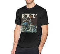 ECHJCG David Allan Coe T Tshirts Camisetas y Tops Men's Cotton Crew Neck Comfort Short Sleeve Graphic Tees Black (XX-Large)