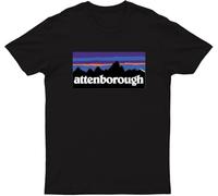 ECHJCG David Nature Homage Attenborough T-Tshirts Camisetas y Tops Mens Black Tees Unisex Tshirts Camisetas y Tops(X-Large)