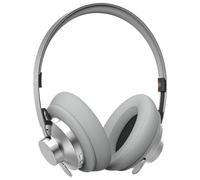 ECHO Head Band - Auriculares de Audio inalámbricos ANC, Color Gris Metal, reducción de Ruido Activa, diseño de Arco, Calidad de Sonido Premium