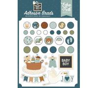 Echo Park Decorative Brads-Special Delivery Baby Boy
