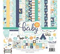 ECHO PARK PAPER COMPANY Hello BEBÉ B Coll 12X12 Kit, Multicolor, talla única