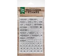 Echo Park Paper Company Calendario Essentials Sello
