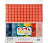 Echo Park Paper Company GH18027 Kit de colecci n de cuadros vichy de verano de 30 x 30 cm