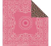 Echo Park Paper Company Giddy Up Girl Cartulina de doble cara de 12 x 12 pulgadas, Calico 25 por paquete