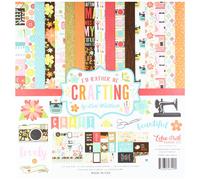 Echo Park Paper Company I'd Rather Be Crafting Collection Kit (IBC138016)