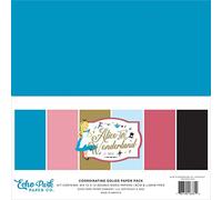 ECHO PARK PAPER COMPANY WNDR2 - Kit sólido de 12 x 12, Alicia en el país de las maravillas No. 2, 6 colores, talla única