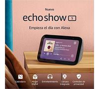 Echo Show 5 (Última generación) | Pantalla táctil inteligente diseñada para controlar tus dispositivos de Hogar digital y más | Antracita, con Acceso Anticipado a Alexa+