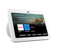 Echo Show 8 (3.ª generación, modelo de 2023) | Pantalla táctil inteligente de alta definición con audio espacial, controlador de Hogar digital y Alexa | Blanco