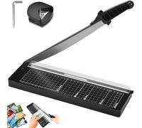 ECHOBUY Guillotina de Papel A4 Cortadora de Papel Profesional Manual con Redondeador de Esquinas R4 Cortadora de Palanca Precisa Hasta 8 Hojas A4-B7 (80 g/m²) para Cortar Papel Fotos Tarjetas