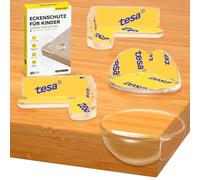 ECHOCUBE 12 Paquetes de Protectores de Esquina, Protectores de Borde de Seguridad para Niños, Protector de Esquina a Prueba de Bebés con Cintas Adhesivas TESA para Mesa - Forma de L y Forma de R