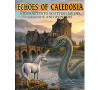 Echoes of Caledonia - Mythical Scottish Coloring Book for Teens & Adults, Mindfulness Coloring to Destress: A Journey into Scottish Myths Legends and Wonders