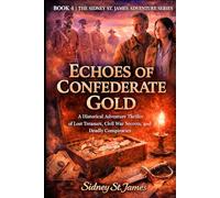 Echoes of Confederate Gold: A Historical Adventure Thriller of Lost Treasure, Civil War Secrets, and Deadly Conspiracies (The Sidney St. James Adventure Series)