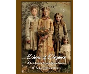 Echoes of Elegance: A Sepia Journey Through Bygone Beauties for Junk Journal, Scrapbook, Card Make, Paper Craft, Cut out and Collage Projects