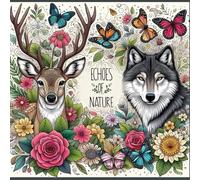 Echoes of Nature: Coloring book for adults