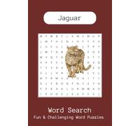 Echoes of the Amazon Word Search Puzzle: Word Searches with Easy to Read Print about Jaguars, Amazon Wildlife, Big Cats and More | 6x9 inches, 110 ... for Vacations, Holidays and Free Times