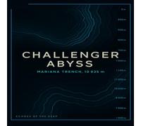 Echoes of the Deep - Challenger Abyss: Blank Notebook · 8.5″ Square · 200 Unlined White Pages · Soft Glossy Cover · Mariana Trench 10 935 m