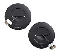 Echogear CMIWG - Disimulador de cables para el televisor montado en la pared, kit de pasacables, Negro