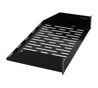 ECHOGEAR Estante de rack 2U - Diseño universal que funciona con cualquier rack - Capacidad para 50 bs de servidores, equipo de red o equipo AV - Estante de acero de 12 pulgadas de profundidad con