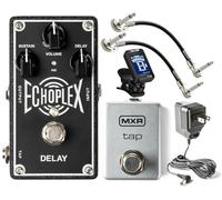 Echoplex EP103 Pedal de retardo de Dunlop EP-3 Tape Echo con paquete Tonebird con interruptor de tempo MXR M199, 2 cables de conexión, sintonizador cromático
