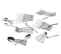 ECHTWERK EW-BS-0520 Avelino-Cubertería para hasta 6 Personas, 42 Piezas, Acero Inoxidable, Plata, 24.5 x 34.5 x 6.5 cm