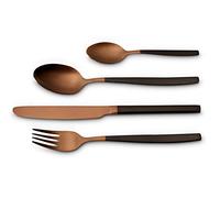 Echtwerk EW-BS-3245E "Positano Due" - Edición bronce/negro, Para hasta 6 personas, 24 piezas, Acero inoxidable