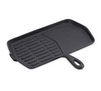 Echtwerk EW-GE-1245 sartén de Hierro Fundido con Tiras de parilla, 34 x 30,5 x 2 cm, Iron