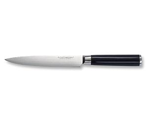 ECHTWERK Stainless Steel Bin 42L With Ir Sensor-Inox cuchillo de trinchar con una longitud de la hoja de 18cm. Mango de madera. In aja de regalo, color, talla única