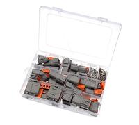 Echwave Kit impermeable DTM06-2/3/4/6/8/12S DTM04-2/3/4/6/8/12P, 202 piezas, enchufe sellado automotriz
