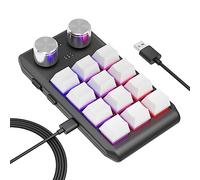 Echwave Teclado personalizado Hotswap Botón de volumen Programación Macro Gaming 12 Teclas 2 Perillas Bluetooth
