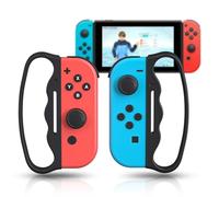 ECHZOVE Agarre para Switch Fitness Boxing, mango para Nintendo Switch Boxing, 2 paquetes (negro)