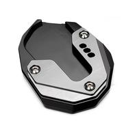 ECKBRJA Accesorios Motocicleta para B&MW F900 R XR 2020-2025 F 900 X XR F900R F900XR Placa Soporte Extensión Pata Cabra Almohadilla Soporte Lateral(Gris,B)