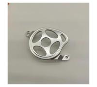 ECKBRJA Cubierta Protectora Motor Piezas Modificadas para Motocross Cubierta Protectora Antiarañazos para SurRon para Light Bee S X Cubierta Lateral estator Motor(Plata)