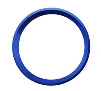ECKBRJA Etiqueta Engomada Modificada Círculo Decorativo Volante Coche 51mm 57mm
