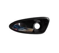 ECKBRJA Interior Manilla Puerta Accesorios 6J1837113A 6J1837114A Para Seat Para Ibiza 2009 2010 2011-2017 Manijas puertas interiores automóviles(Delantero izquierdo)