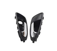 ECKBRJA Interior Manilla Puerta Para Seat Para Ibiza 2009 2010 2011 2012 2013 2014 2015 2016 2017 6J1837113A 6J1837114A Manijas puertas interiores automóviles(1 JUEGO)