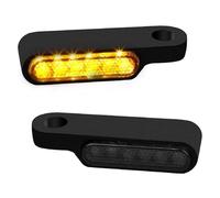 ECKBRJA Luz Indicadora Señal Giro Motocicleta Para Vulcan Indicadores giro(Amarillo)