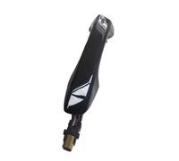 ECKBRJA Manija puerta coche Manilla Exterior Puerta Sin Llave 4 Pines Para VW Para Passat B8 Para Tiguan Mk2 Versión Europea(Negro a la izquierda)