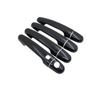 ECKBRJA Manija puerta coche Para Citroën C1 2014 2015 2016 2017 2018 2019 2020 2021 Cubiertas Manijas Puerta Exteriores Adhesivo Embellecedor(4 door1 Button)