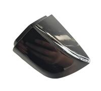 ECKBRJA Manija puerta coche Para Seat Para Alhambra 2010-2015 1K8837879 Tapa Cilindro Cerradura Manija Puerta Delantera Izquierda Embellecedor Extremo Llave(Deep Black-LC9X)