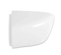 ECKBRJA Manija puerta coche Para Seat Para Alhambra Tapa Manilla Puerta 1K8837879 5KD837879(Blanco)