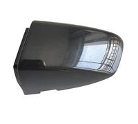 ECKBRJA Manija puerta coche Para Seat Para Arona Para Ateca Para Ibiza Para León Tapa Cilindro Cerradura Manija Puerta Delantera Izquierda 5G1837879(LC9X-Dark Black)