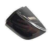 ECKBRJA Manija puerta coche Tapa Cilindro Cerradura Manija Puerta Delantera Izquierda Cubierta Llave Para Seat Para Alhambra 2010-2015 1K8837879(Dark Black-LC9X)